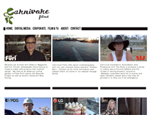 Tablet Screenshot of carnivorefilms.com
